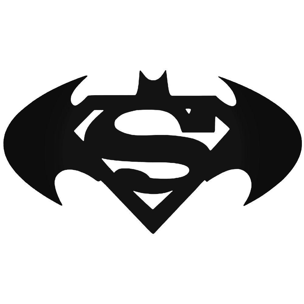 Batman Logo - Batman Superman Superman Logo Batman Logo Superman Batman Decal