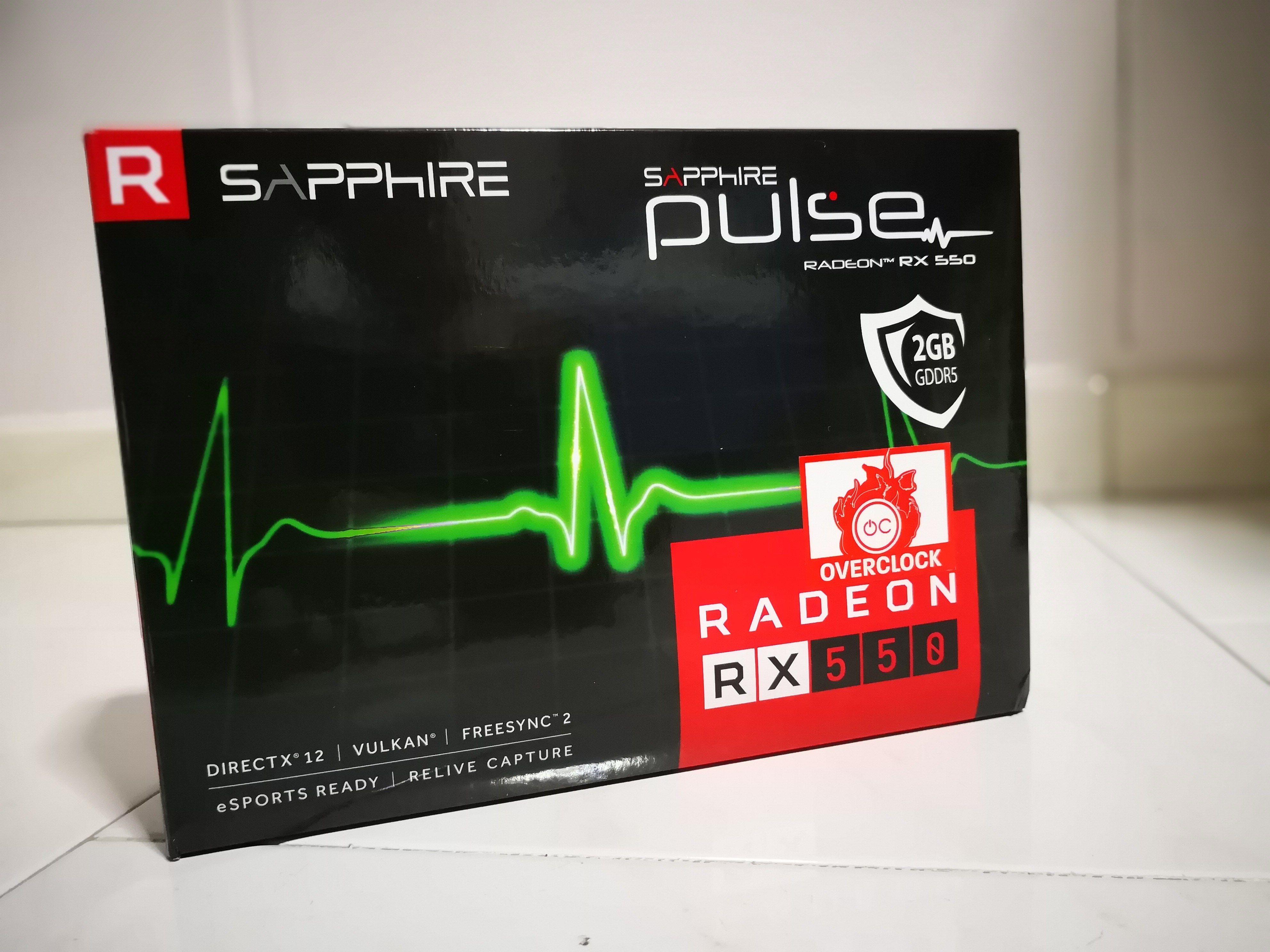 Sapphire AMD Logo - Sapphire Radeon RX550 Pulse 2GB review - Is it still relevant today ...