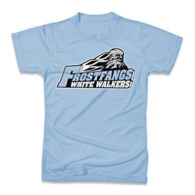 Blue and White Sports Logo - Frostfangs White Walkers Sports Logo Game Of Thrones, Kid's T Shirt