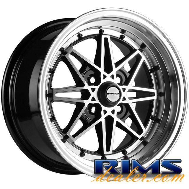 Stance Wheels Logo - 15 inch stance wheels emotion machined w/ black. stance wheels ...