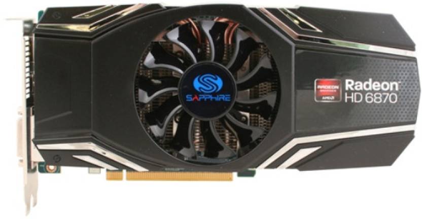 Sapphire AMD Logo - Sapphire AMD ATI Radeon HD 6870 1 GB GDDR5 Graphics Card