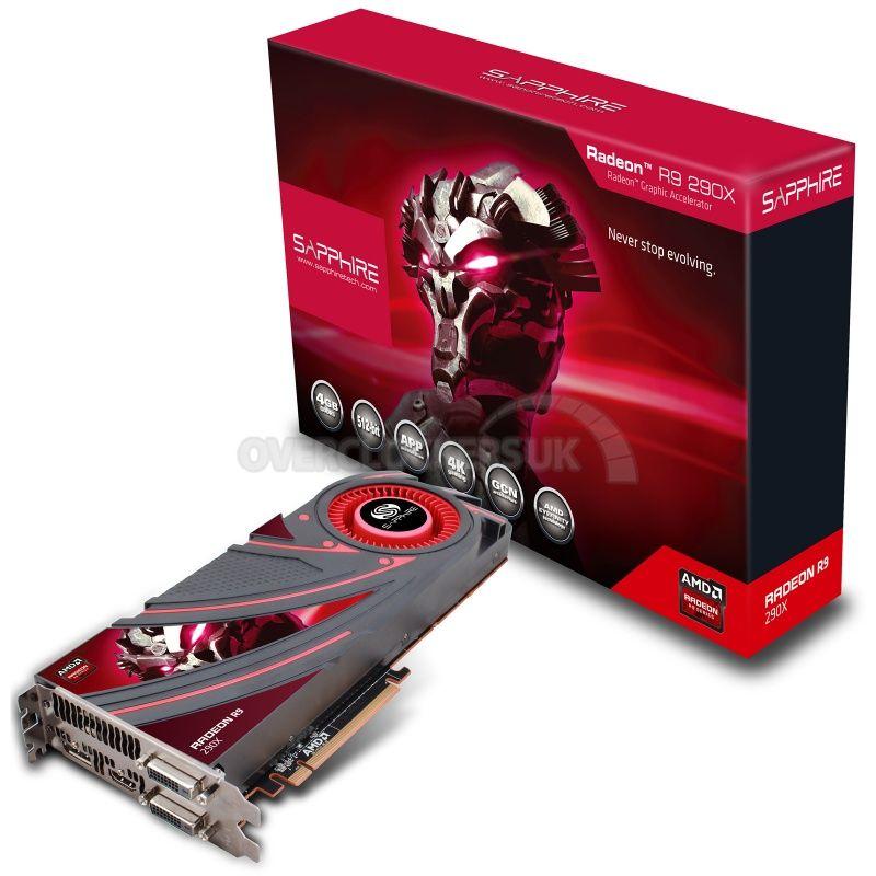 Sapphire AMD Logo - Sapphire Radeon R9 290X 8192MB GDDR5 PCI Expr