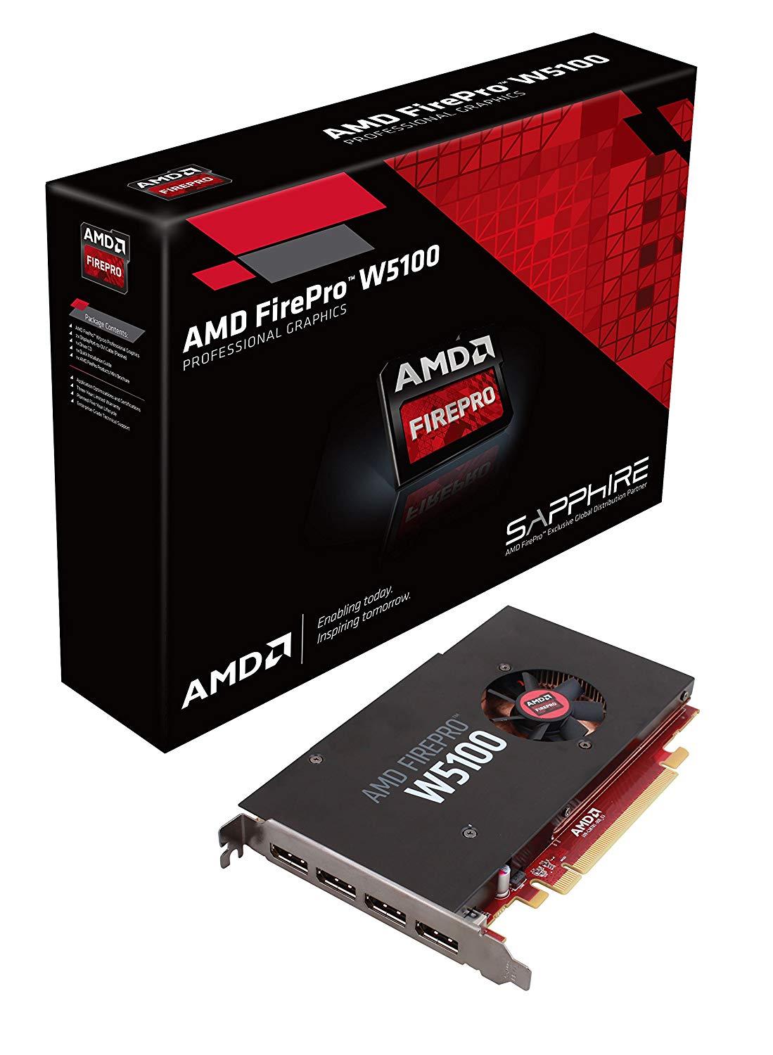 Sapphire AMD Logo - Amazon.com: Sapphire AMD FIREPRO W5100 4GB GDDR5: Computers ...