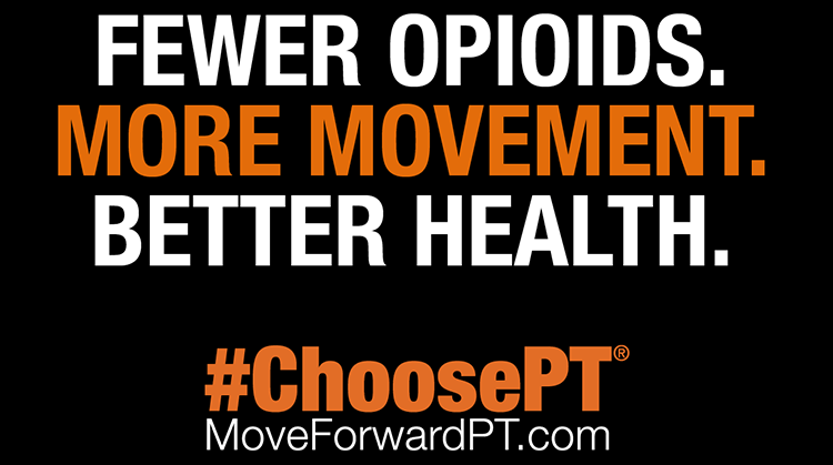 P. Physical Therapy Month Logo - Physical Therapy Videos - MoveForwardPT.com