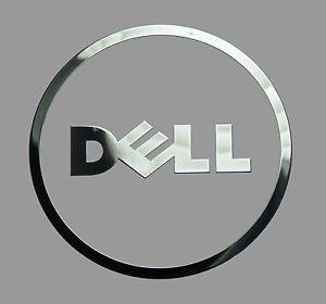 Dell Logo - DELL metalissed chrome efect sticker logo badge 35 mm | eBay