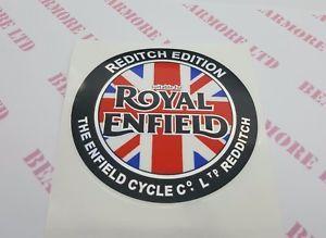 Royal Flag Logo - ROYAL ENFIELD REDDITCH EDITION STICKER LOGO BADGE FANCY UNION FLAG ...
