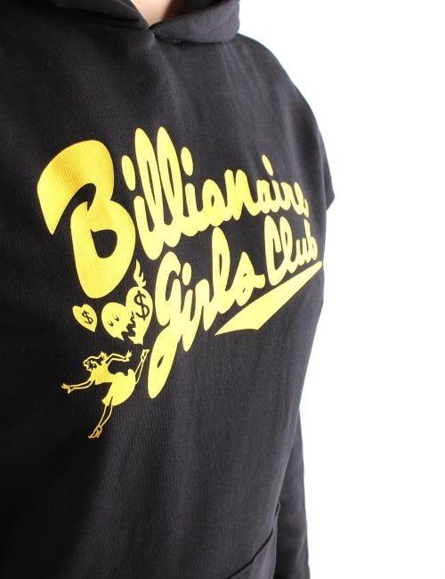 Billionaire Girls Club Logo - Billionaire Girls Club Script Hunt Women's Hooded Sweat Black