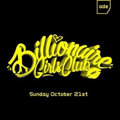Billionaire Girls Club Logo - Billionaire Girls Club - Ade Special - ABE club & lounge 21-10-2018