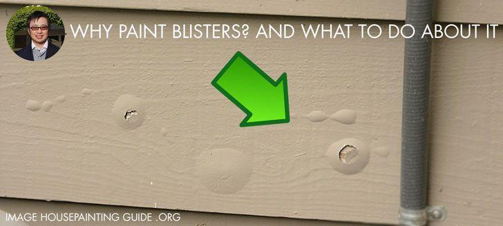 Quite Green Bubble Logo - Why Paint Blisters, and What to Do About It - House Painting Guide