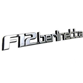 Berlinetta Logo - Ferrari F12 berlinetta logo script : Italian Auto Parts & Gagets