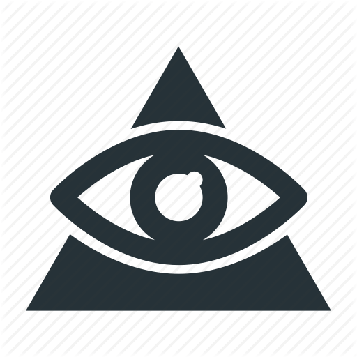 Triangle Eye Logo - Eye, illuminati, masonry, religion, triangle icon