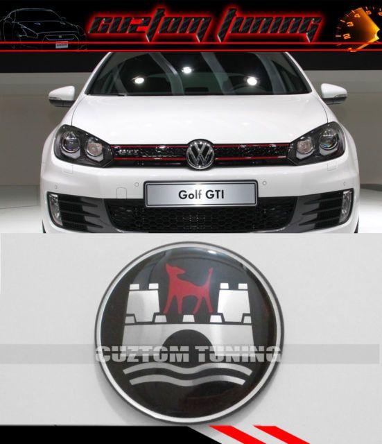 VW Wolfsburg Logo - Wolfsburg 45mm VW Golf Jetta PASSAT Steering Wheel Emblem Badge Logo