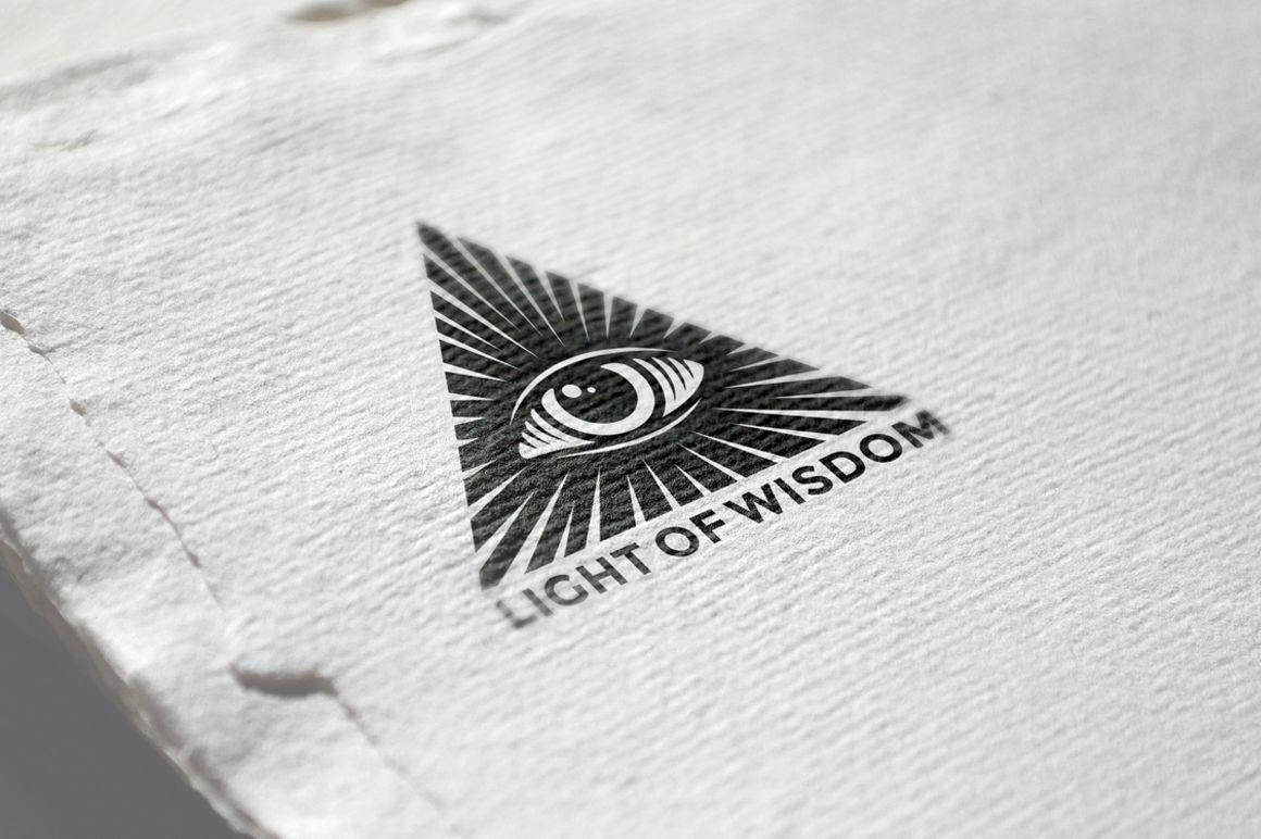 Triangle Eye Logo - All-Seeing Eye Logo Template by pne-design on @creativemarket More ...