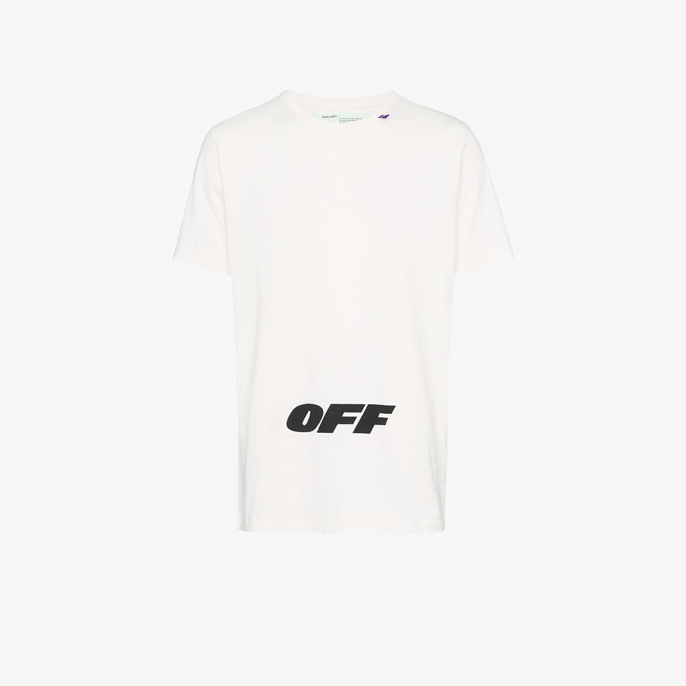 Fashion Wing Logo - Off-White Wing Off logo print cotton t shirt | Browns