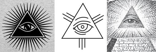 Triangle Eye Logo - Eye of Providence