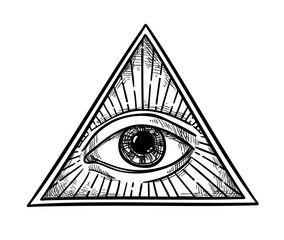 Triangle Eye Logo - Search photo illuminati