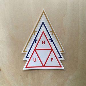 Triangle Eye Logo - Huf vinyl sticker decal bumper laptop Supreme SF logo pyramid NWO ...