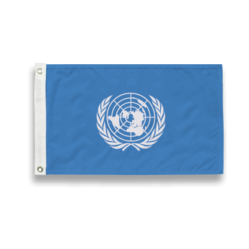 Circle of Nations Logo - United Nations Flag