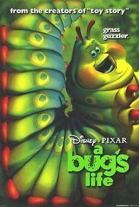 A Bug's Life Movie Logo - A BUG'S LIFE MOVIE POSTER ~ CATERPILLAR 27x39 Disney Pixar | eBay
