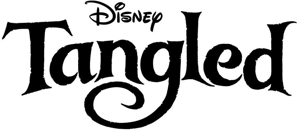 Disney Movie Title Logo - Disney's Tangled Logo