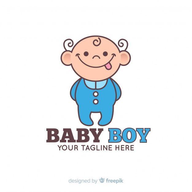 Baby Boy Logo - Baby boy logo Vector | Free Download