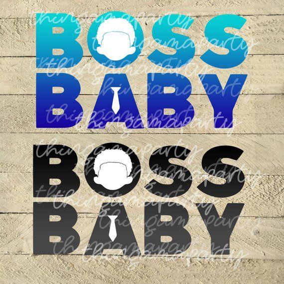 Baby Boy Logo - African American Boss Baby Boy Logo | Clipart | Instant Download by ...