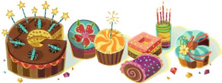 Happy Birthday Google Logo - Google Birthday Doodle: Google Celebrates Your Birthday