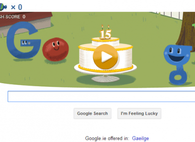 Happy Birthday Google Logo - Google's 'Happy Birthday' doodle to itself is quite addictive