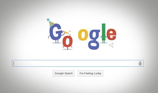 Happy Birthday Google Logo - Happy Birthday Google: 7 things unheard about search-engine giant as ...