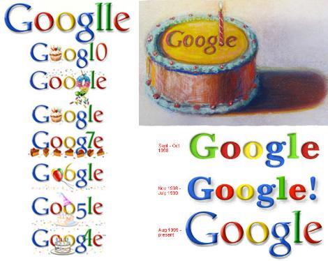 Happy Birthday Google Logo - Happy Birthday, Google! | We Do Web Content