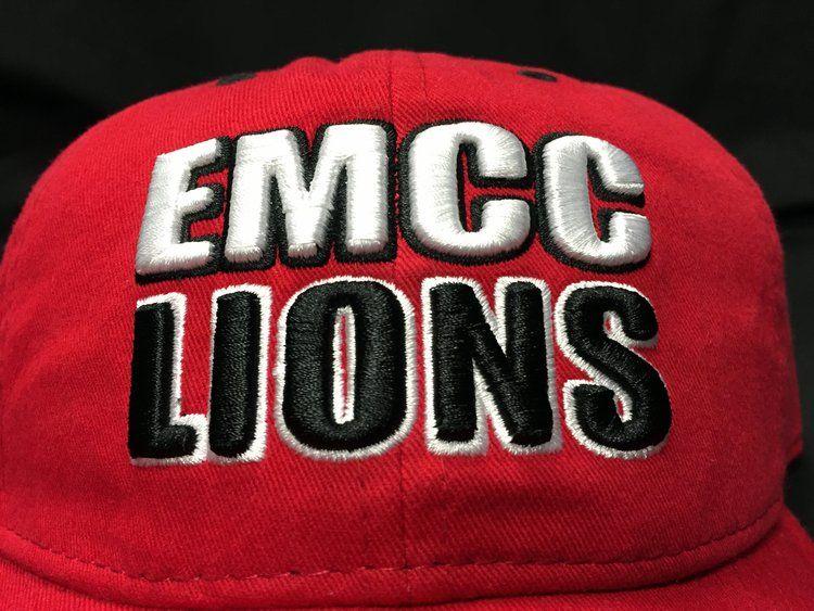 EMCC Lions Red Logo - EMCC LIONS Red Cap