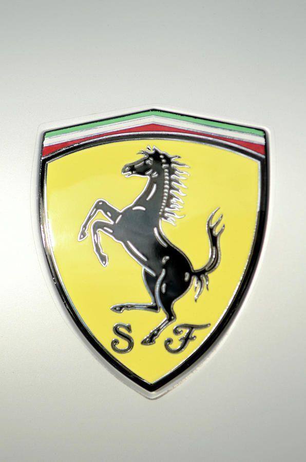 Berlinetta Logo - Ferrari Logo On 2016 F12 Berlinetta Photograph
