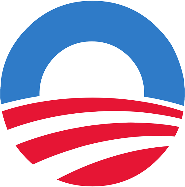 Small Obama Logo - Negative Space: Logo Design with Michael Bierut - 99% Invisible