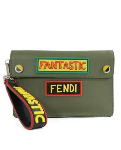 Fendi Monster Eyes Logo - Fendi VOCABULARY · Monster Eye logo with strap FANTASTIC clutch bag ...
