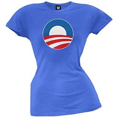 Small Obama Logo - Amazon.com: Obama - Large Rising Sun Logo Royal Juniors T-Shirt ...
