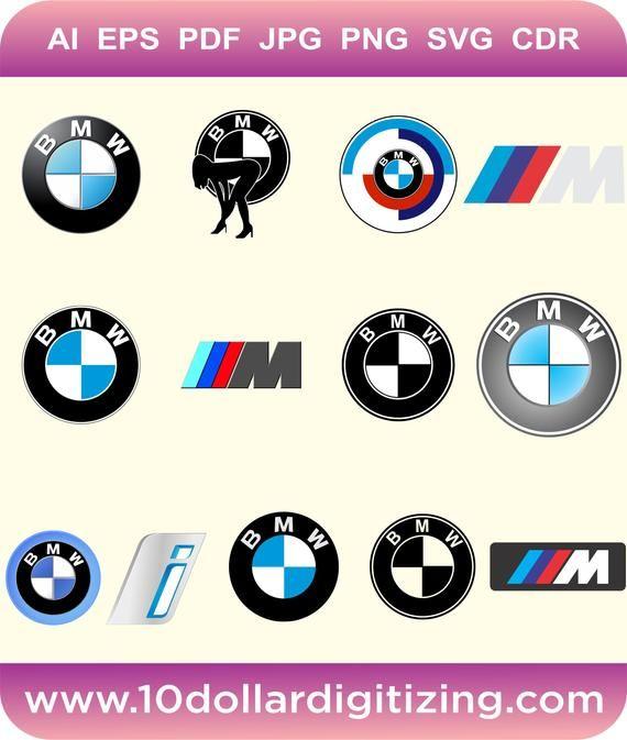 Power Logo - BMW logo vector eps bmw m series logo vector BMW M power | Etsy