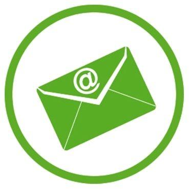 Green Email Logo - Support