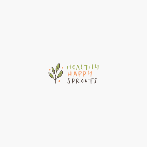 Sprouts Logo - Logo for Healthy Happy Sprouts. Logo design contest