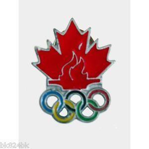 Canada Maple Leaf Olympic Logo - OLYMPICS Vancouver 2010 Winter Games TEAM CANADA Pin Canadian Maple ...