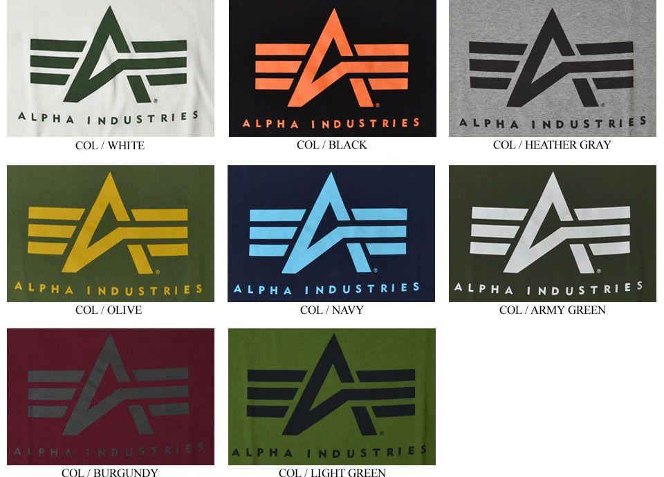 Alpha Industries Logo - RAY ONLINE STORE: ALPHA INDUSTRIES PRINT T-SHIRTS A-MARK alpha ...