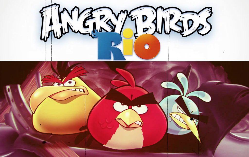 Angry Birds Rio Logo - Angry Birds Rio Released on App Store for iPad, iPhone | Obama Pacman