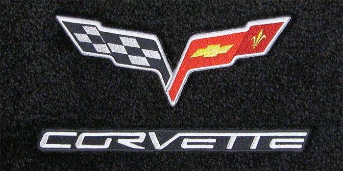 Corvette C6 Logo - C6 Corvette Ultimat Floor Mats | Corvette Depot