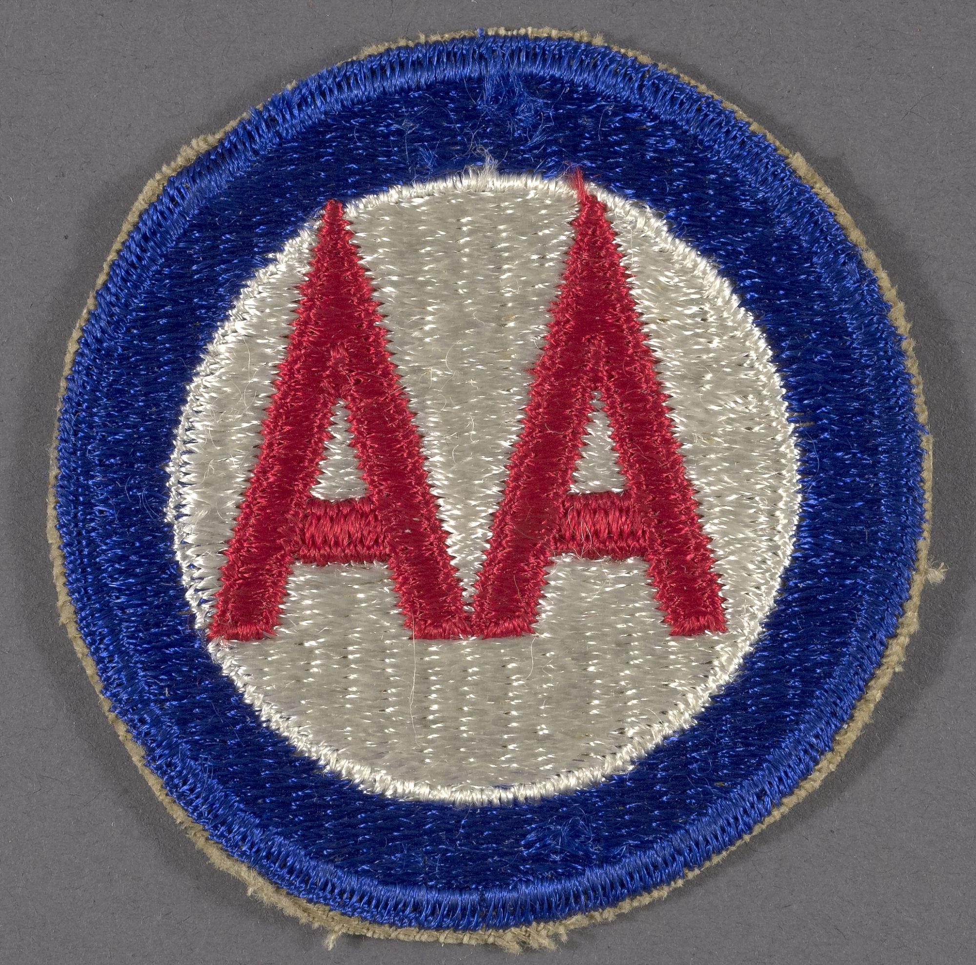 WW2 Aircraft Logo - Insignia, Anti Aircraft Command, United States Army. National Air