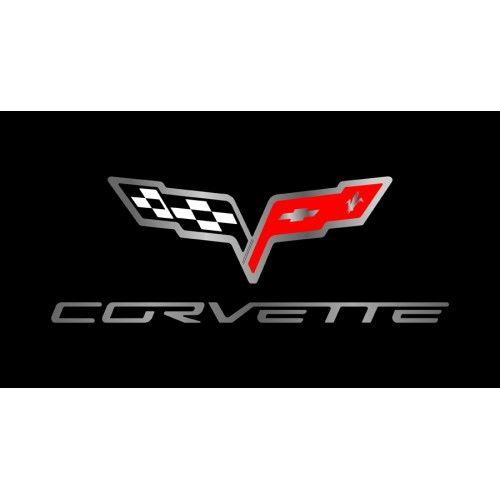 Corvette C6 Logo - Personalized Chevrolet Corvette C6 License Plate by Auto Plates
