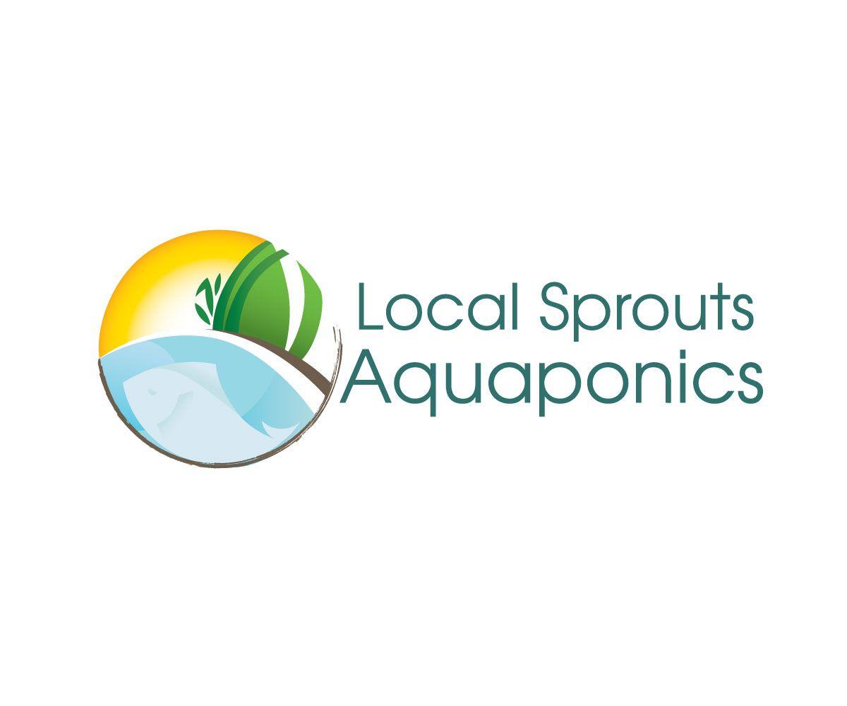 Sprouts Logo - Playful, Modern, Business Logo Design for Local Sprouts Aquaponics ...