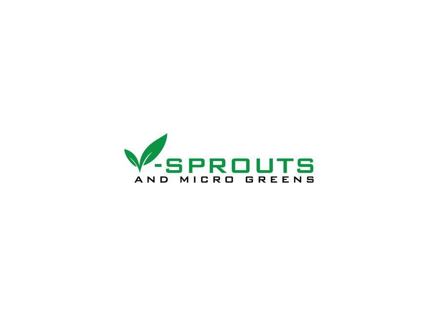 Sprouts Logo - Entry by Hkobir1 for Design a logo for V and Micro