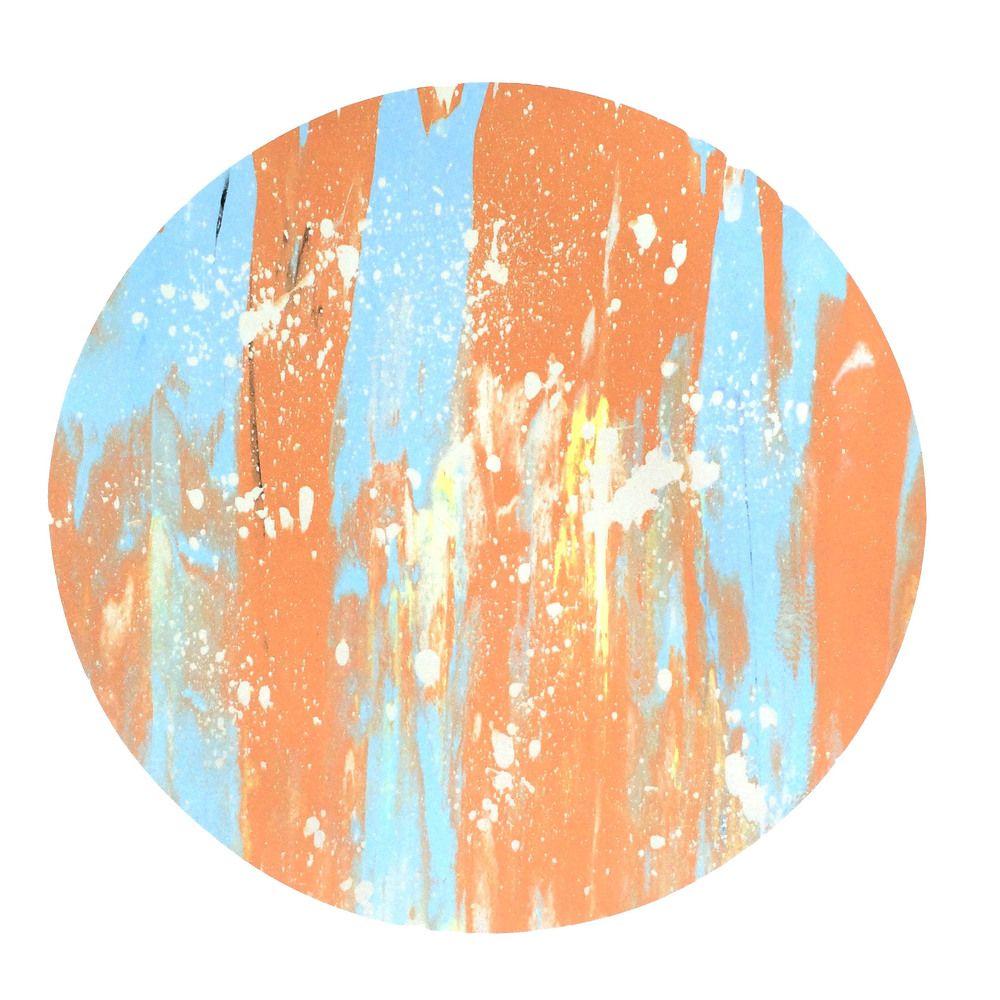 Orange and Blue Circle Logo - Prints