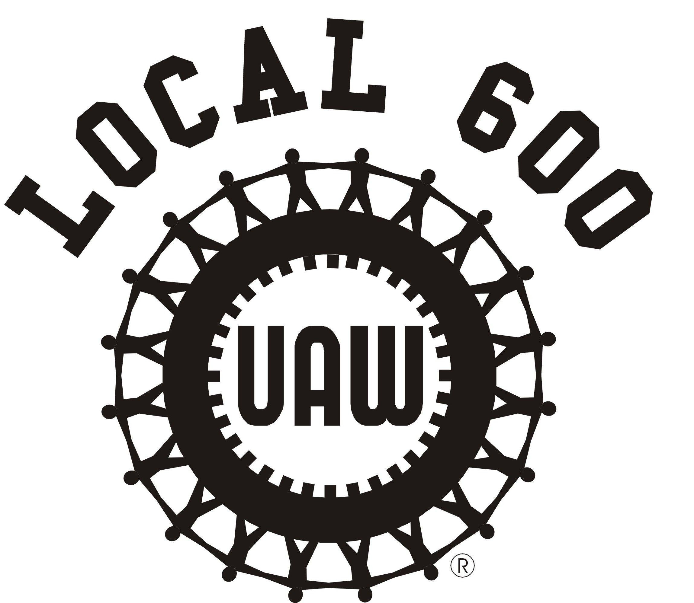 Local 600 UAW Logo - UAW Local 600