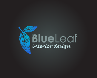 Blue Leaf Logo - Blue Leaf Designed by designabot | BrandCrowd