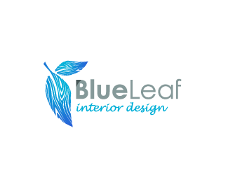 Blue Leaf Logo - Blue Leaf Designed by designabot | BrandCrowd